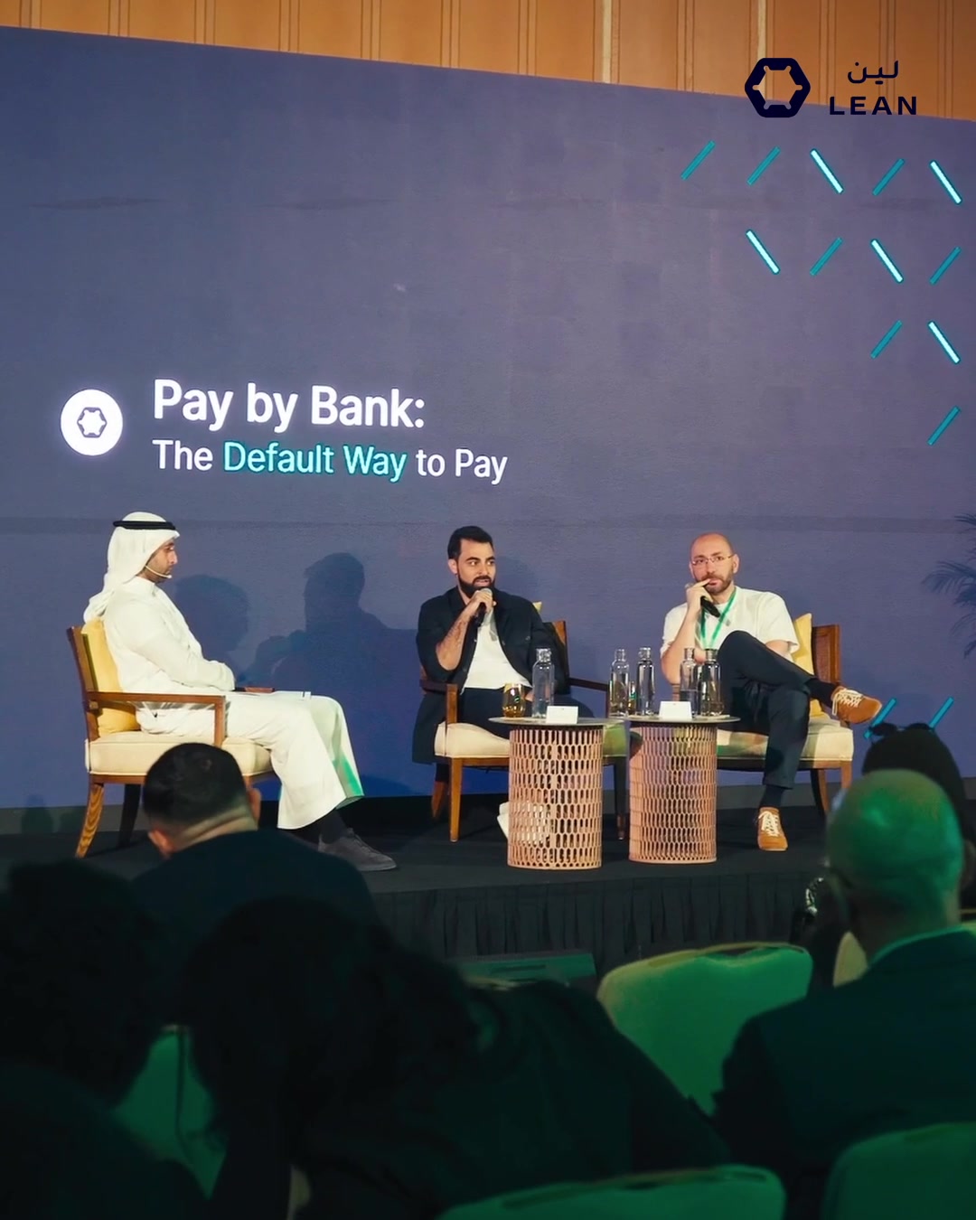 Panel discussion at Lean's Pay by Bank event