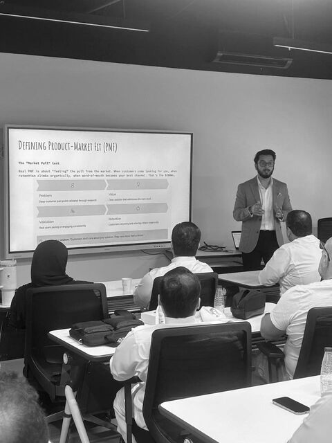 Presenting product-market fit to the Tech Champions 5 cohort