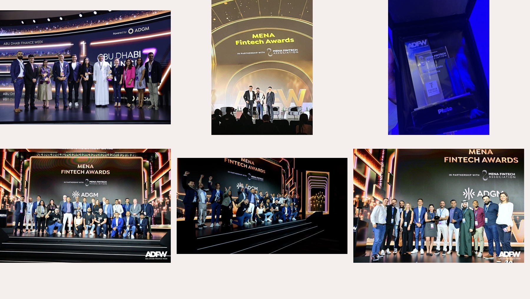 Collage for MENA Fintech Awards