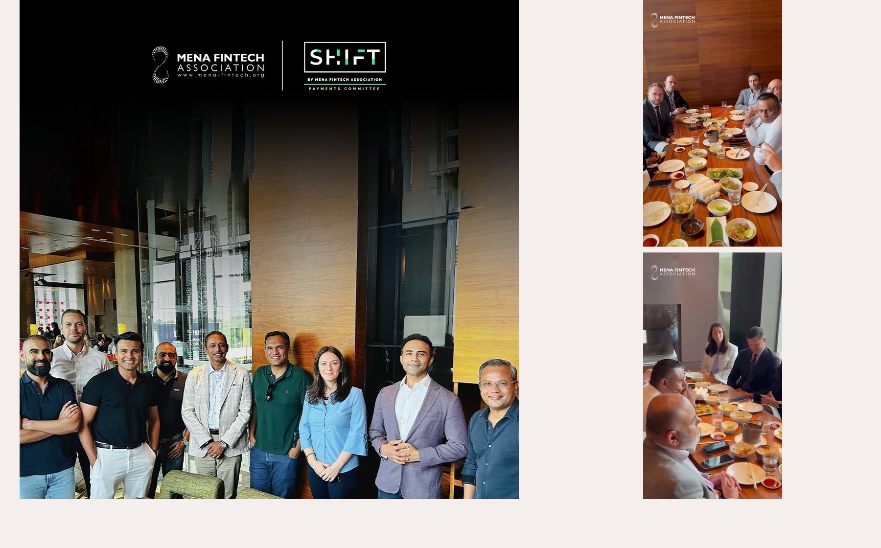 Collage for SHIFT Payments Boardrooms