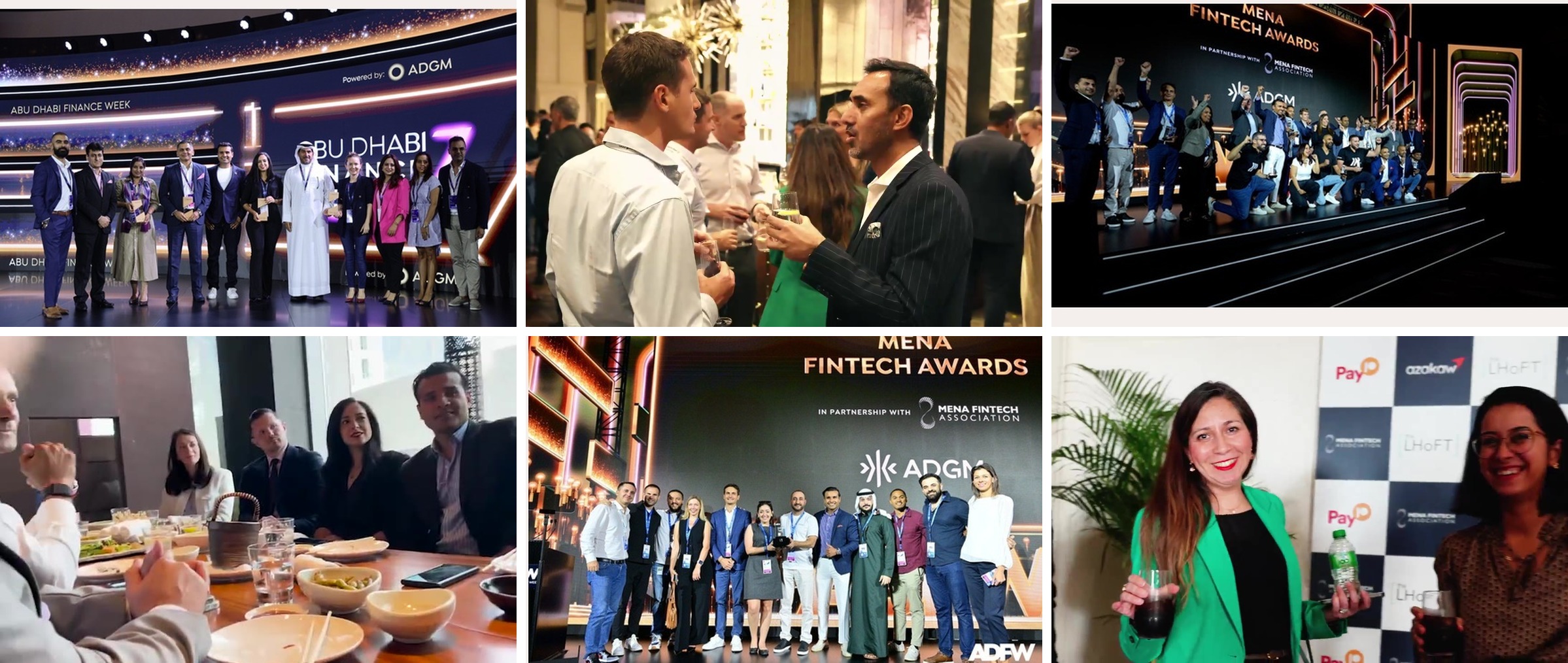 MFTA moments: the MENA Fintech Awards stage, SHIFT boardrooms, executive dinners and the MENA Fintech Reception